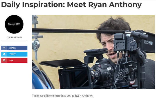 Ryan Anthony Directing