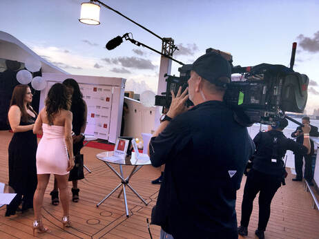 Filming TV Show